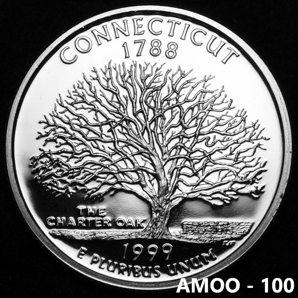 1999-S Connecticut Proof State Quarter