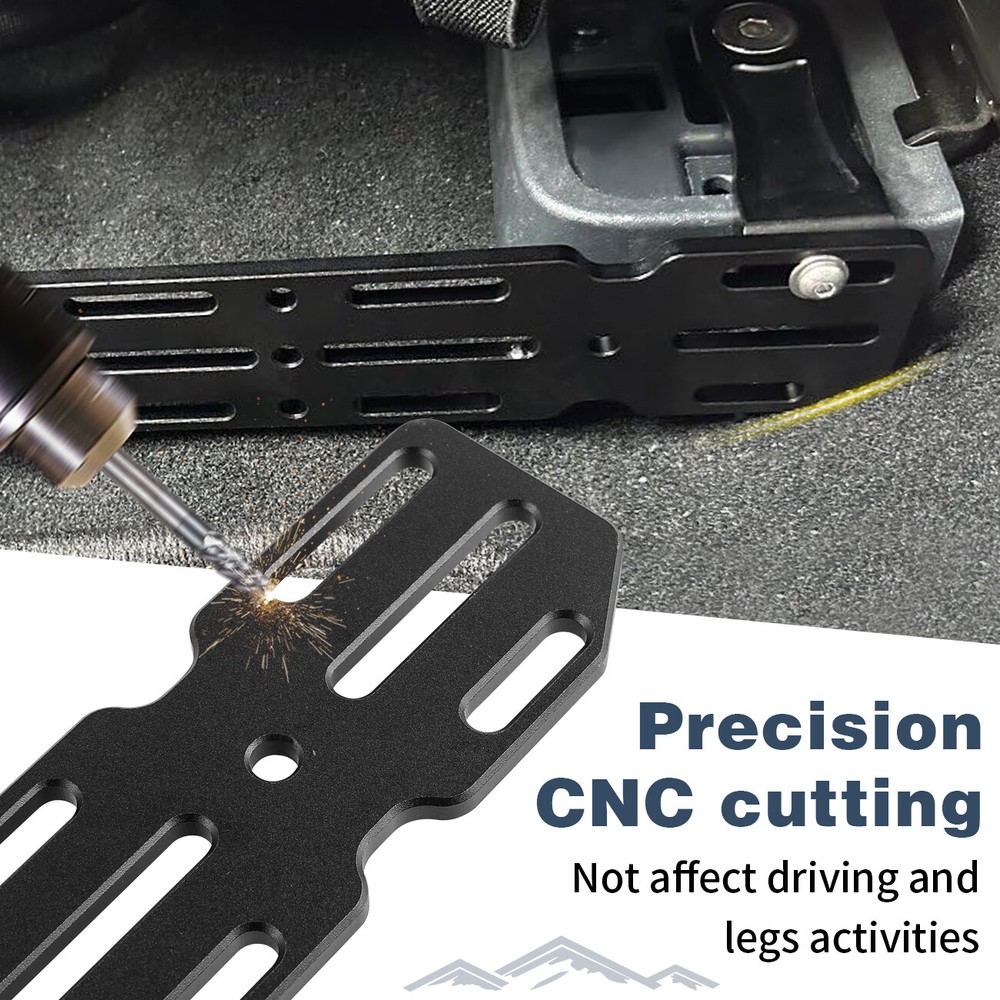 Fire Extinguisher&Multi Mount Panel Front Seat Bracket For Ford Bronco 2021-2024