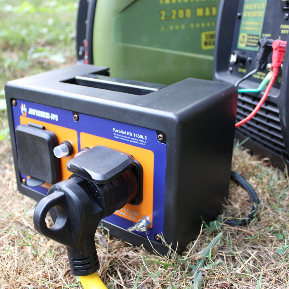 3 Prong RV Generator Adapter Connector Plug L5-30 to TT-30 30 Amps - 3750 Watts