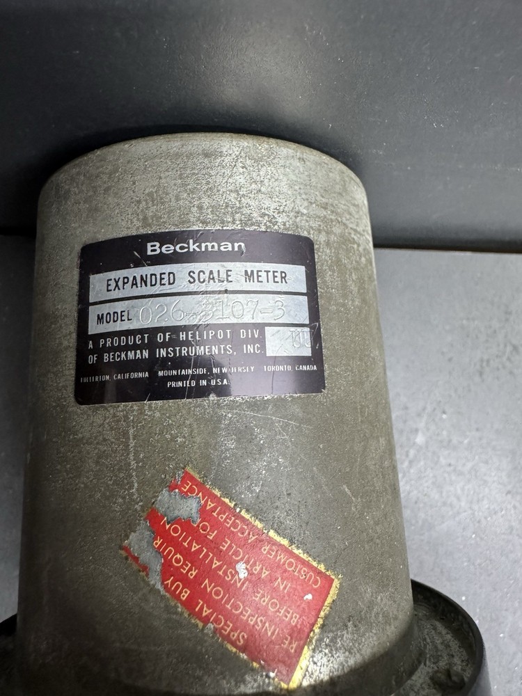 Beckman Volts AC 110/120 026-3107-3