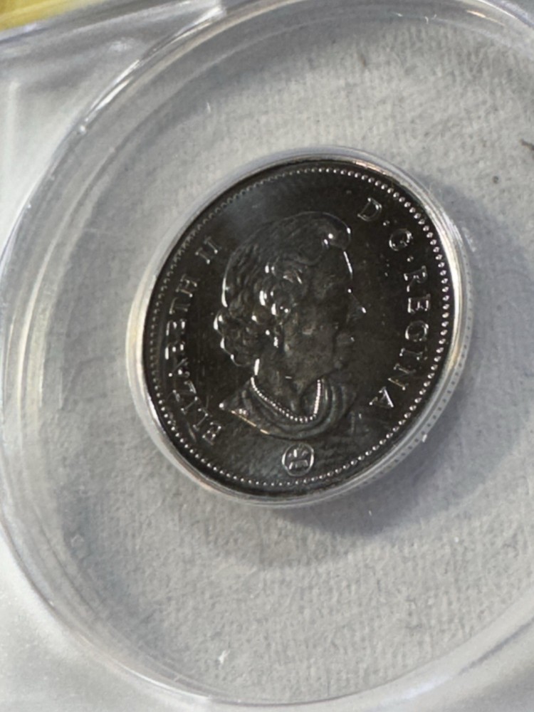 2013 Canada 25 Cents Graded MS 67 by ANACS