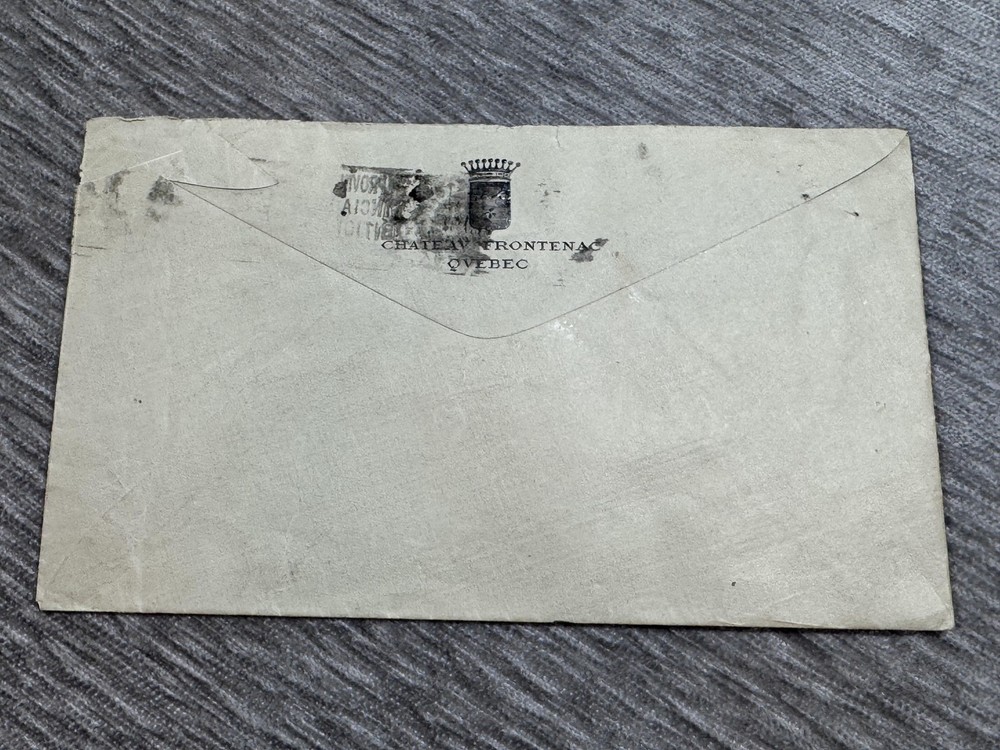 1918 Canada 2c Brown Expositional Provinciale Cancel Quebec Chateau Frontenac