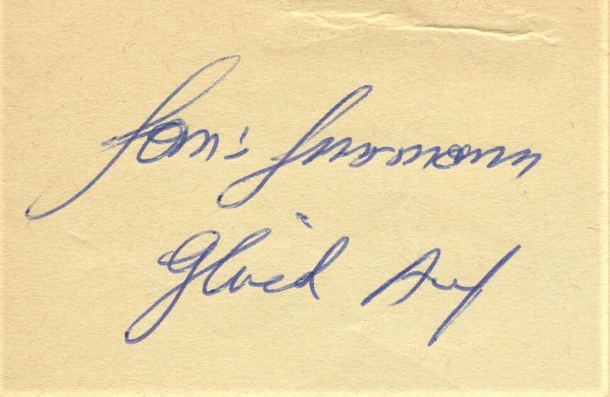 Vintage SHELLEY WINTERS + Mystery Autograph