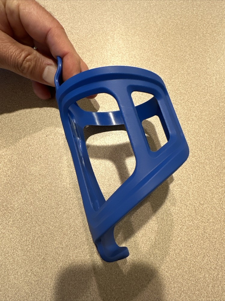 Evo Grapple Water Bottle Cage Blue, Nylon