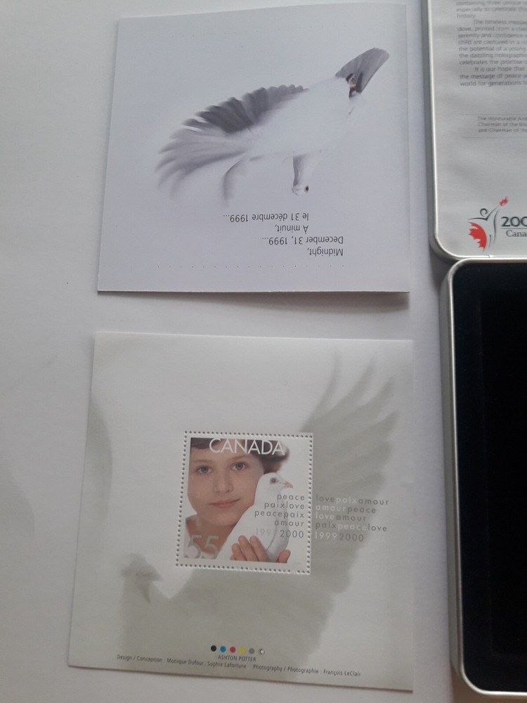2000 Official Millenium Keepsake. No GST/HST