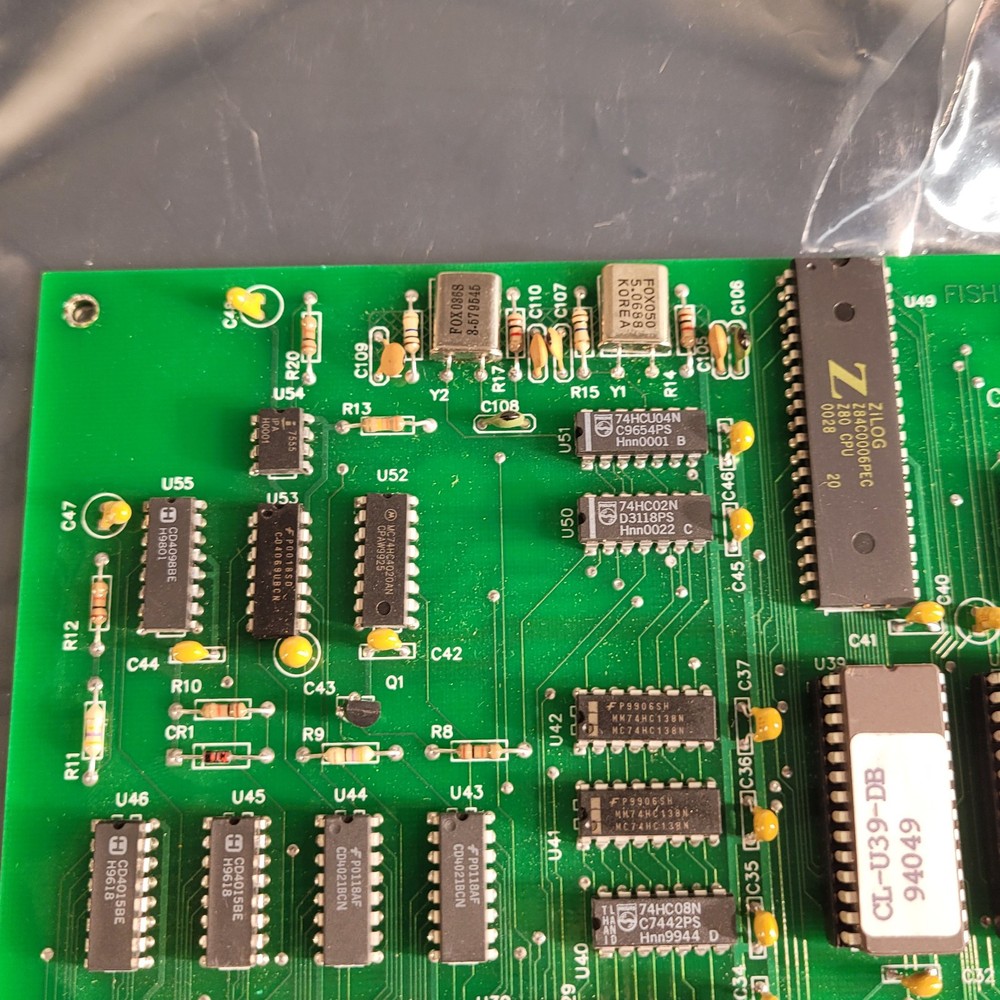 Fisher Berkeley Central Logic CPU Circuit Board PCA HPC-CL-CPU