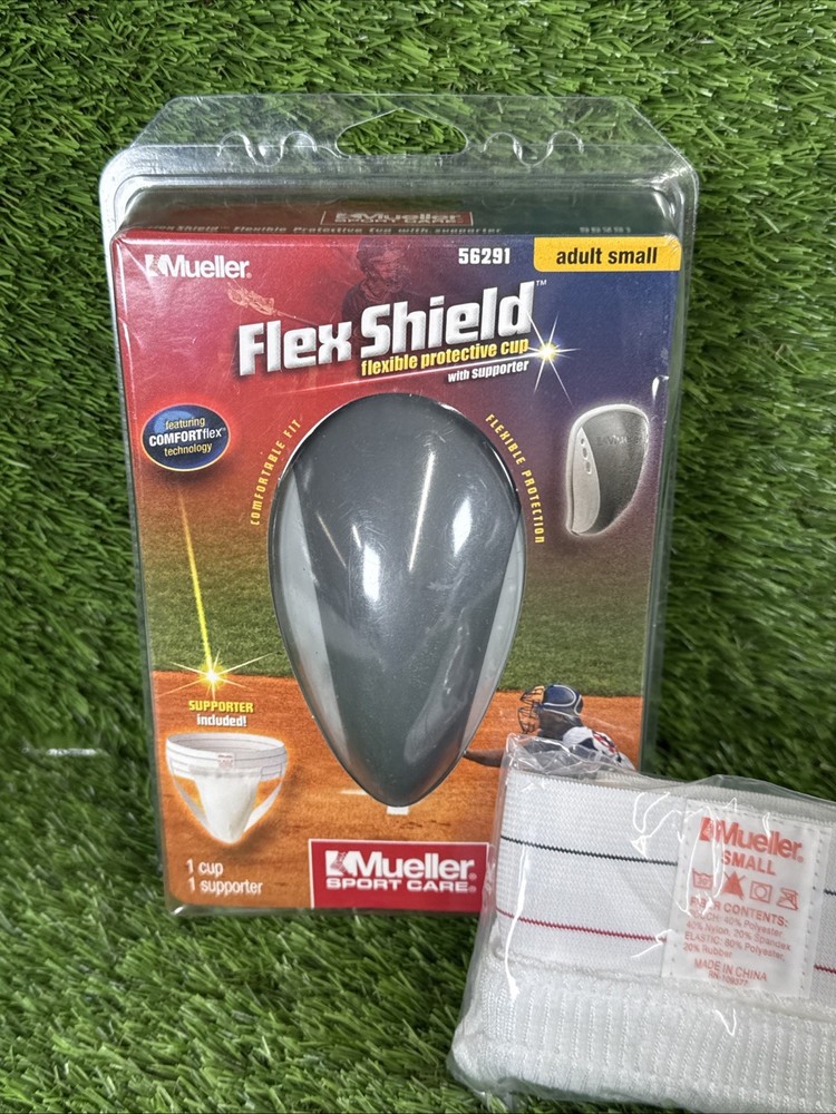 Mueller Flex Shield 56291 Protective Cup & Supporter Adult Small