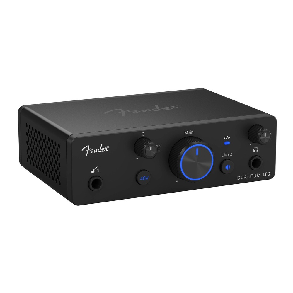 Fender Studio Quantum LT 2 USB-C Audio Interface with MAX-HD Mic Preamp