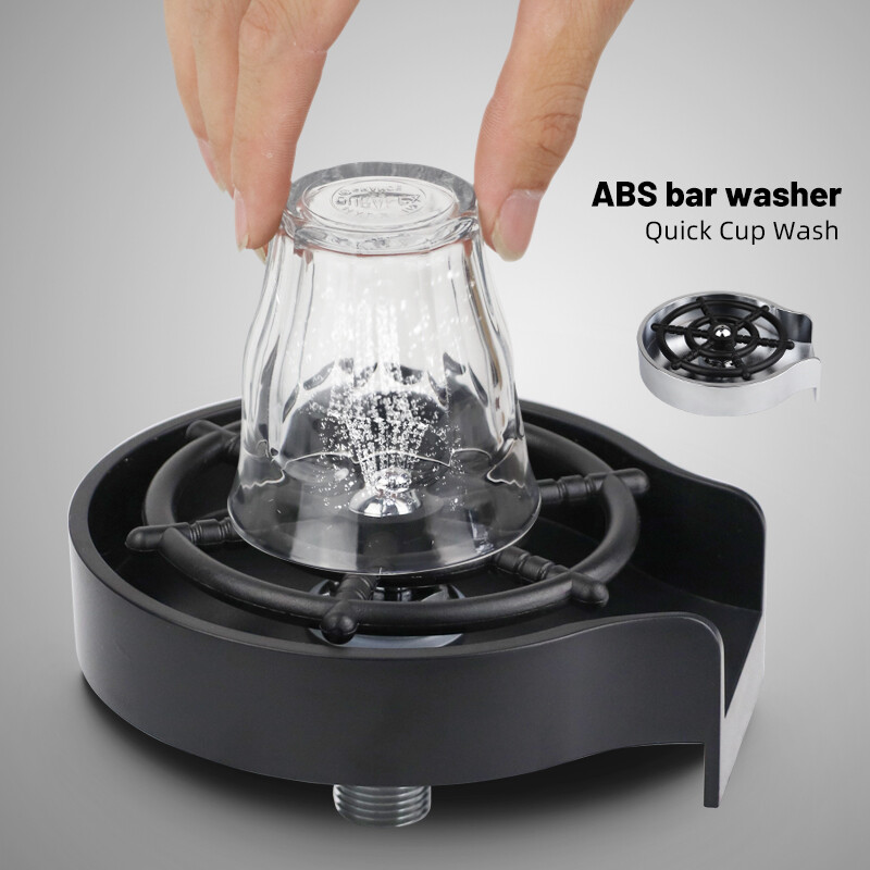 Cup Washer Sink High-pressure Spray Automatic Faucet Tool