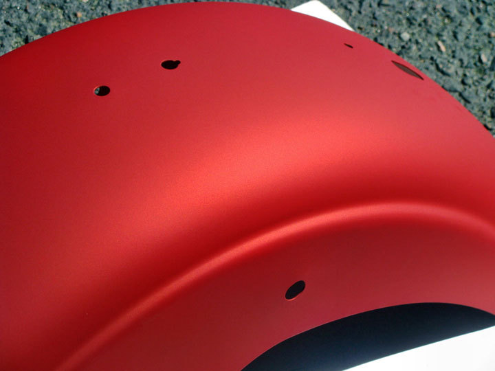 Flat Red Powder Coating Paint - New 1LB