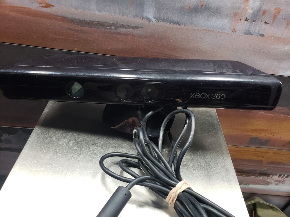 Genuine Microsoft Xbox 360 Kinect Connect Black Sensor Bar Model 1414 TESTED