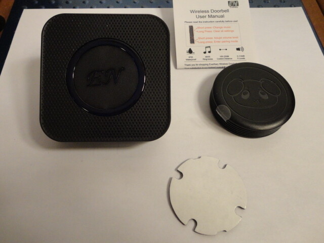 EVERNARY WIRELESS DOGGIE DOORBELL FOR POTTY TRAINING