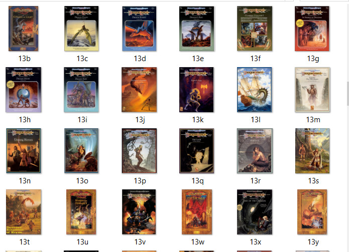 Giant Dungeons & Dragons Version 2 Collection Books Module's User Guide 250+ PDF
