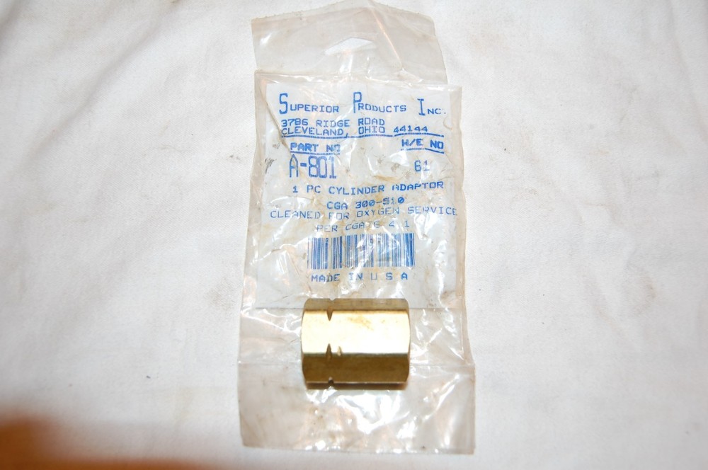 Acteylene Cylinder Adapter 300 to 510