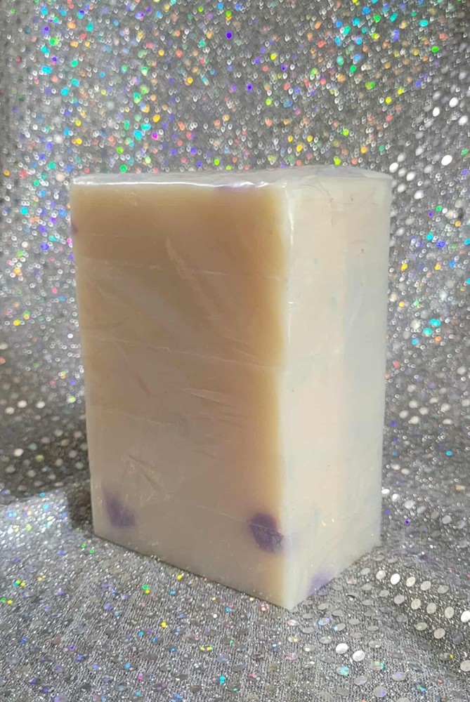 HANDMADE SOAP BARS X5 BLACK RASPBERRY & VANILLA ~Sealed Pkg ~NEXT DAY FAST SHIP!