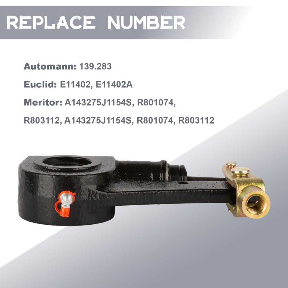 R801074 Automatic Slack Adjuster 1.5" Diameter,28 Spline Teeth 6"Replace Meritor