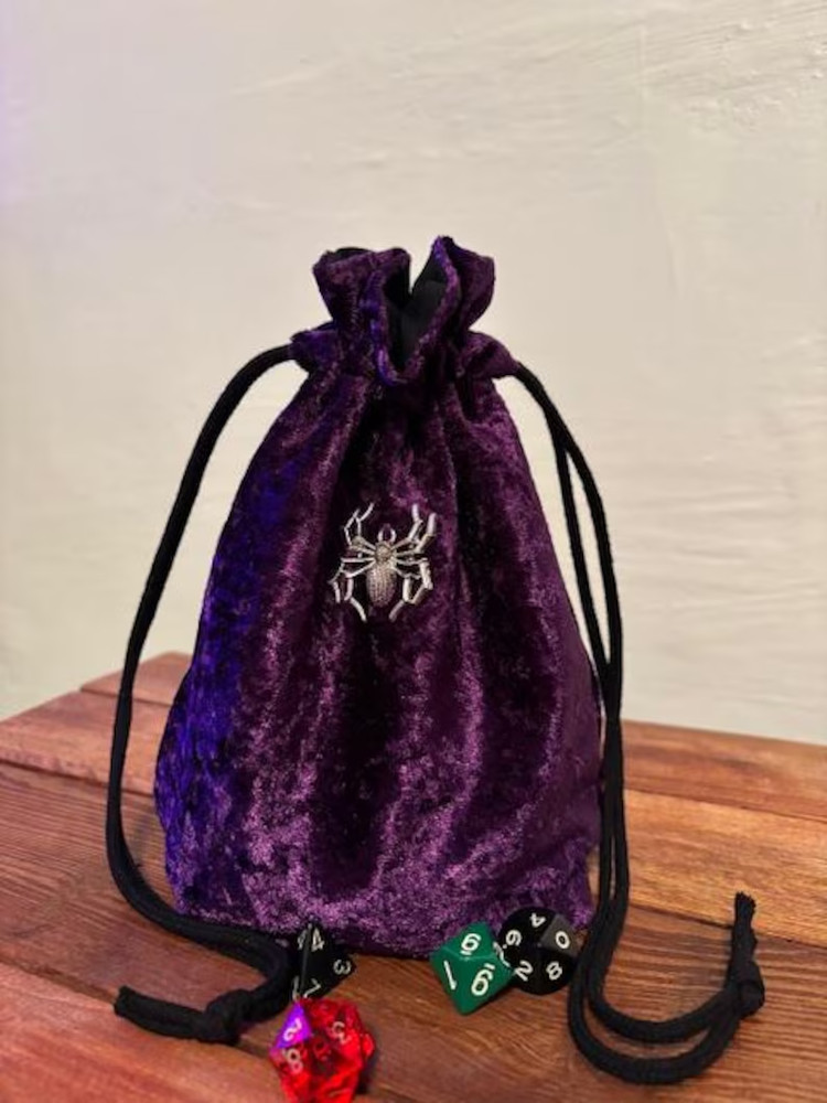 Drow Priestess Dice Bag DND, RPG