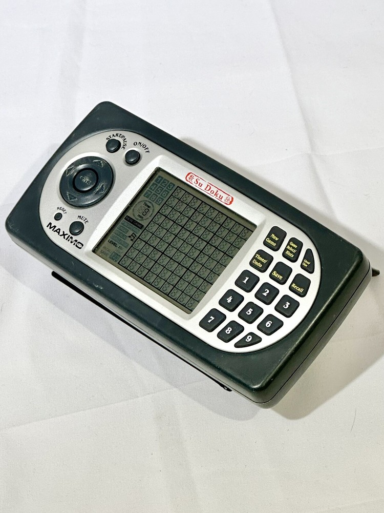 Sudoku & Word Search Handheld Electronic- Techno Source, Maximo Concepts