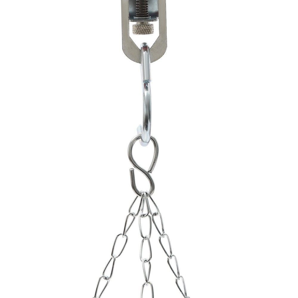 22 lbs Double-Sided Dial Mechanical Hanging Scale with Durable Scoop