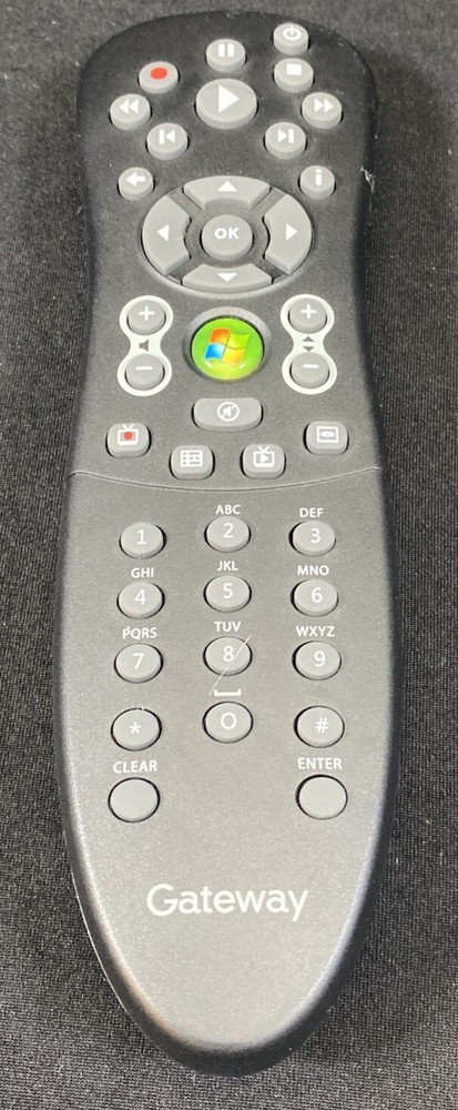 GATEWAY Remote Control WINDOWS Media Center RC 1534049/00 PC TESTED✅