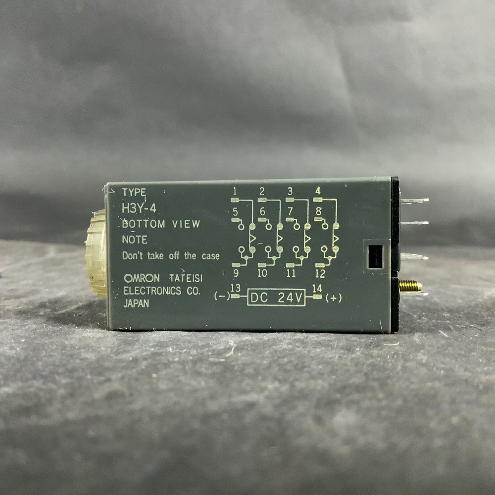 OMRON H3Y-4 DC24 10S ($25 OBO)