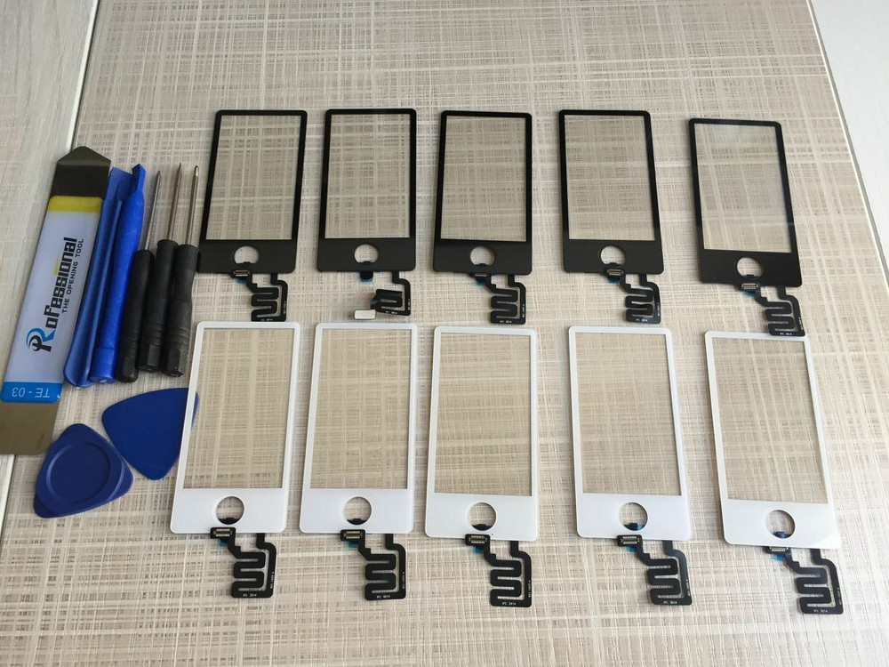 5PCS For iPod Nano 7th Gen A1446 LCD Display Tocuh Screen Digitizer Replacement