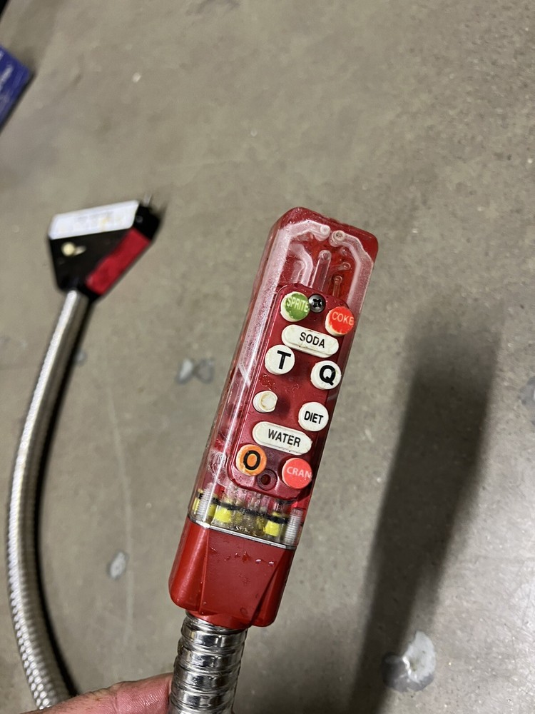 WUNDERBAR BARGUN 10 BUTTON RED 36" HOSE M410620RSF3