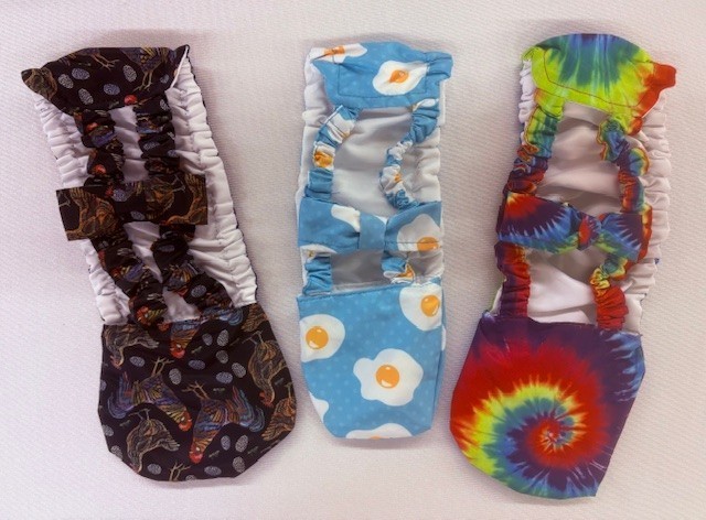 CHICKEN DIAPERS-REUSABLE