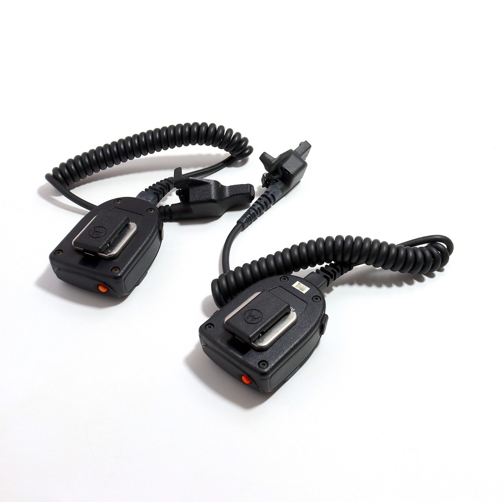 2 Pc - Motorola RMN5038A RSM Remote Speaker Microphone w/Emergency Button XTS