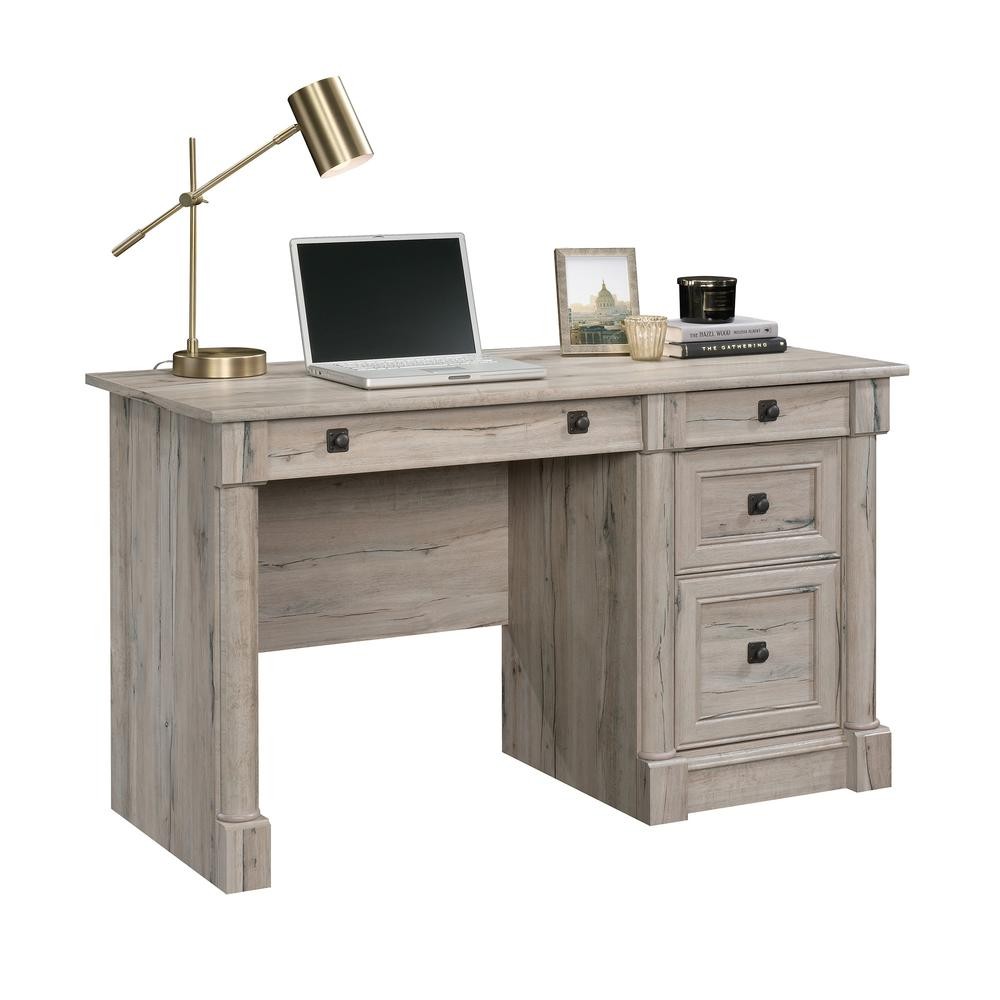 Palladia Computer Desk, Split Oak finish