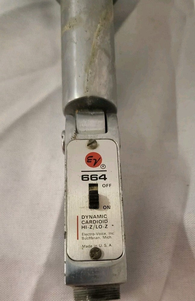 Vintage 1960's Electro Voice 664 dynamic microphone