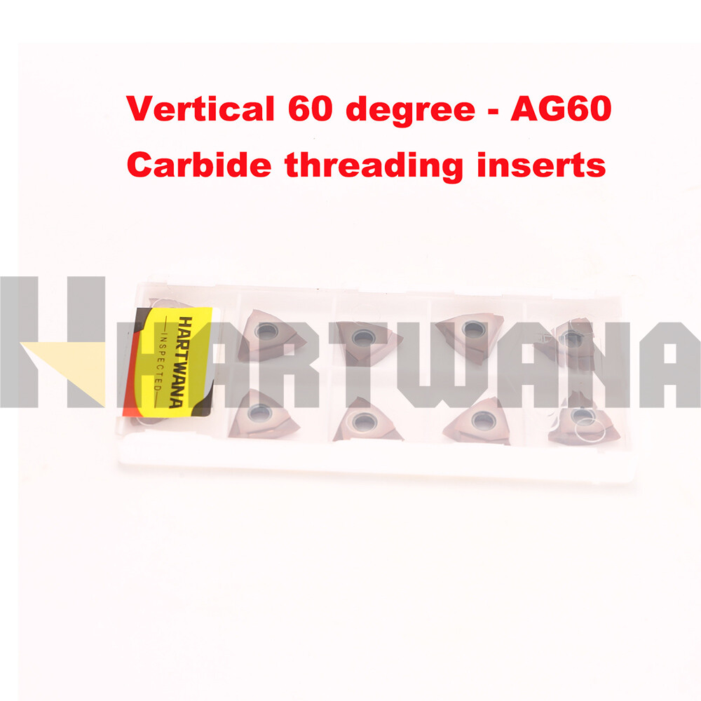 Lathe Threading Holder SER2020K16 60° Indexable Threading 16VERAG60 10PCS