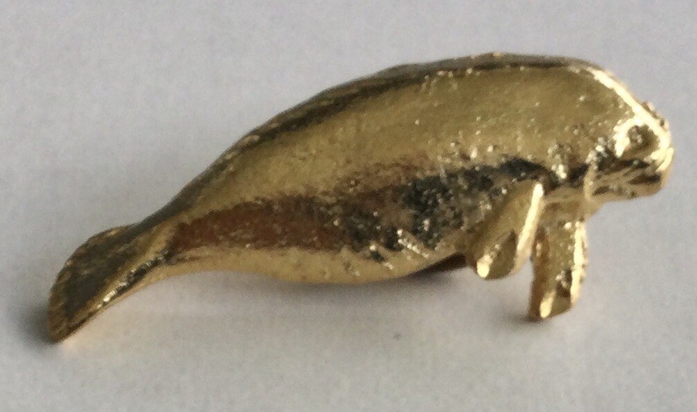 Manatee Tac Pins - 3 Different Styles For Hat Lapel Coat Etc
