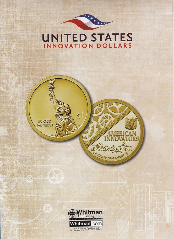 Whitman Innovation Dollar Date Set Folder Vol. I 2018-2025 P&D Mints Storage NEW