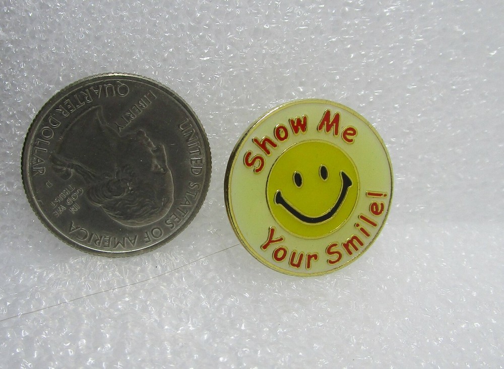 Show Me Your Smile Pin