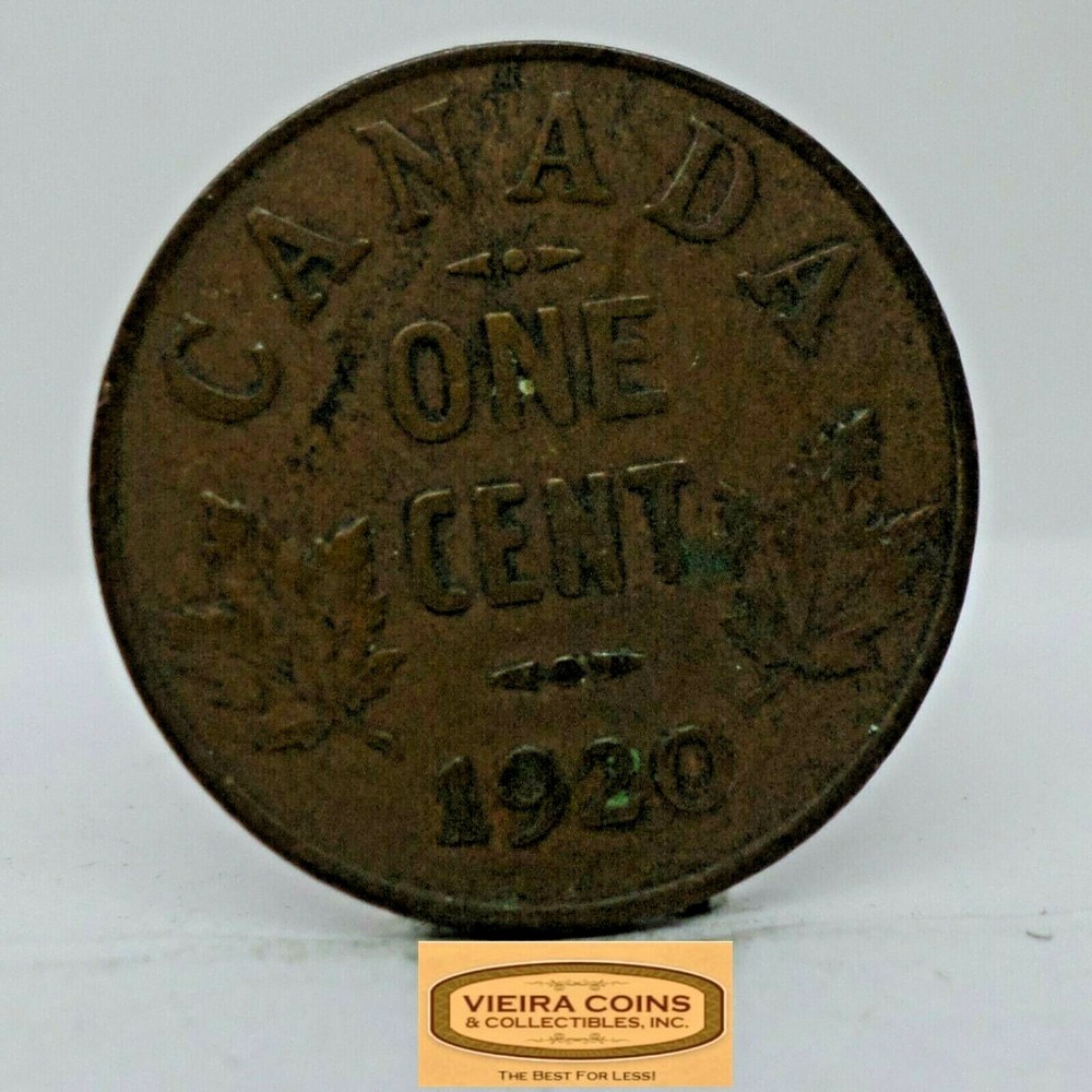 1920 Canada One Cent, Free Shipping -  #C19372NQ