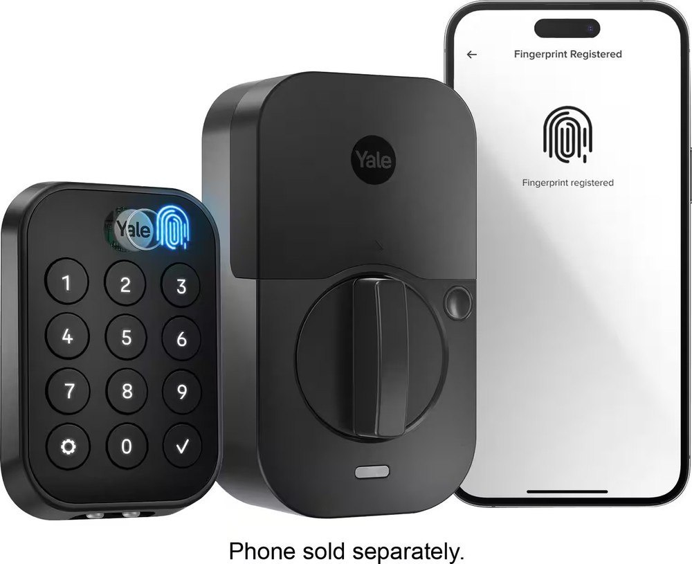 Yale - Assure Lock 2 Smart Lock Touch Key-Free Keypad with Bluetooth - Black ...