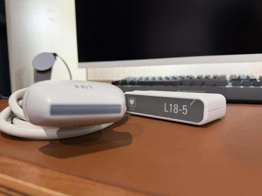 Philips L18-5 liniar array compact Transducer Probe (crystal dropout)