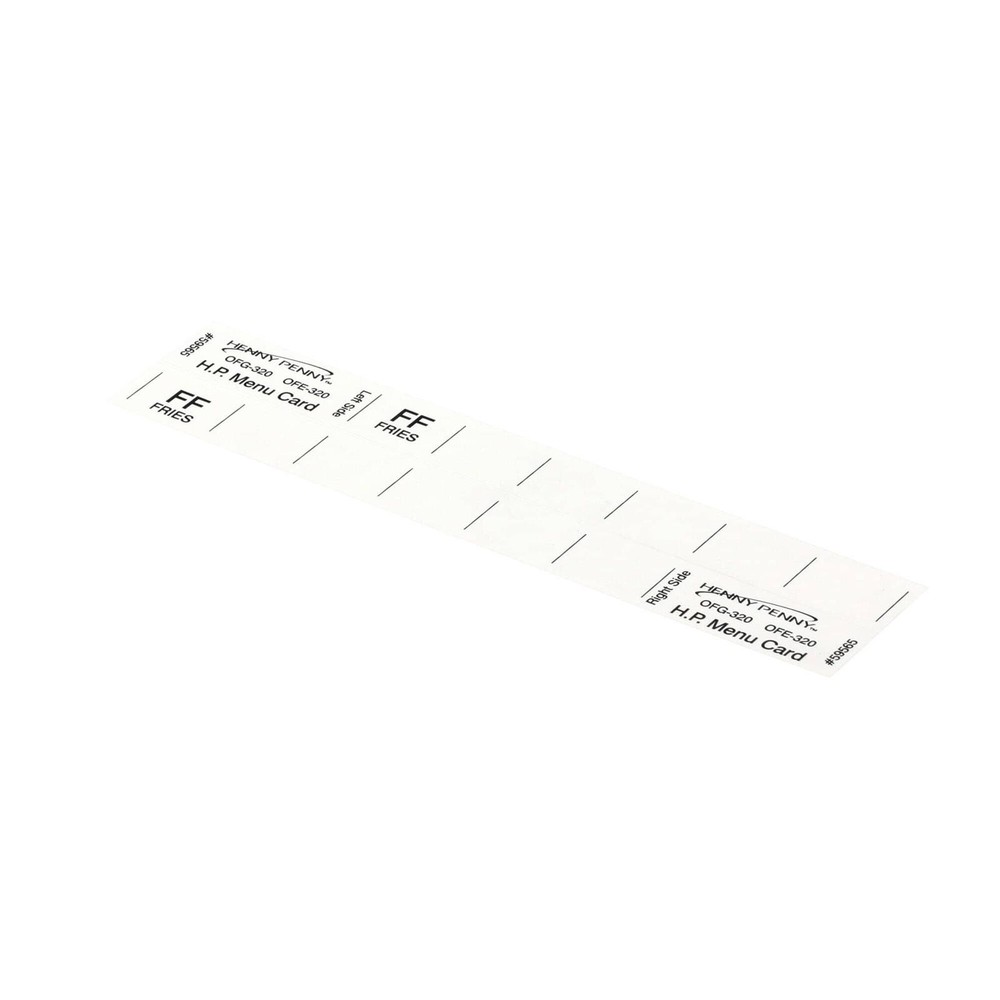 Henny Penny 59565- Genuine OEM Replacement Part