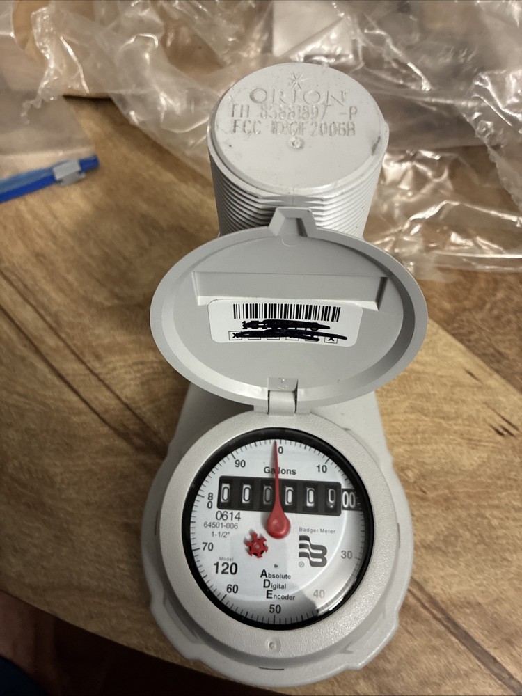 Badger Water Meter 0614