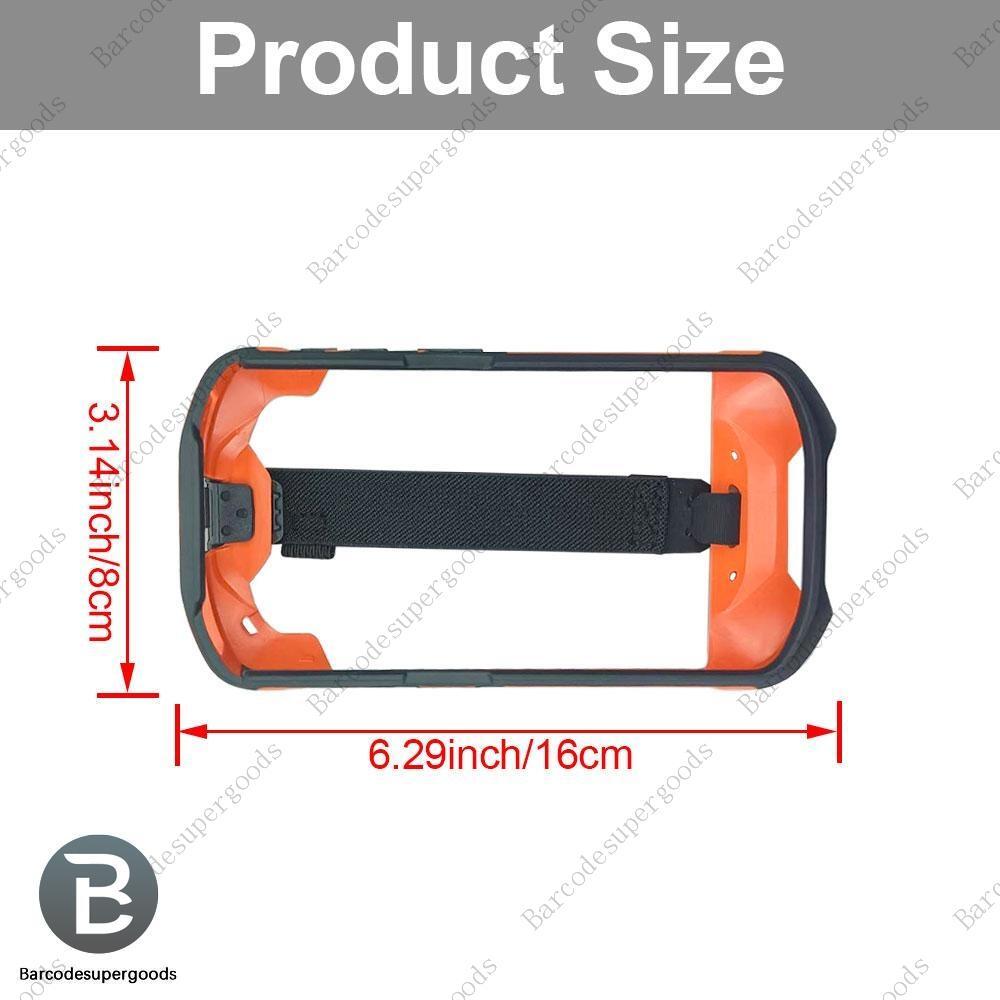 For Zebra TC51 TC56 TC52 Protective Cover Orange Handstrap Rugged Boot