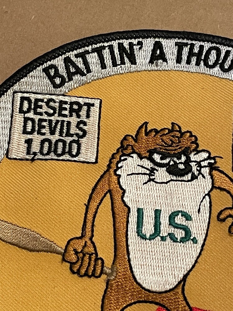 Operation Desert Storm Patch (Big) Battin A Thousand Desert Devils 1000 Saddam 0
