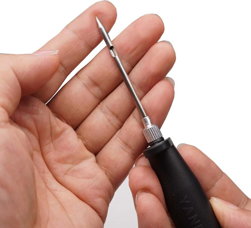 Fish Venting Tool ABS Handle(Two Spare Replaceable Stainless Steel Needles)