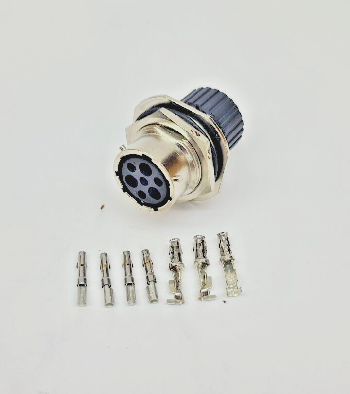 7 Pin Machine Side ACD Harness Connector With Socket Inserts for Bobcat