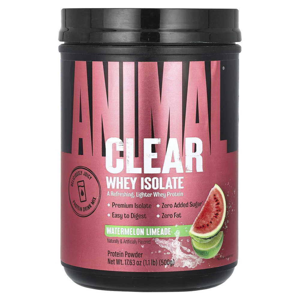 Clear Whey Isolate, Watermelon Limeade, 1.1 lb (500 g)