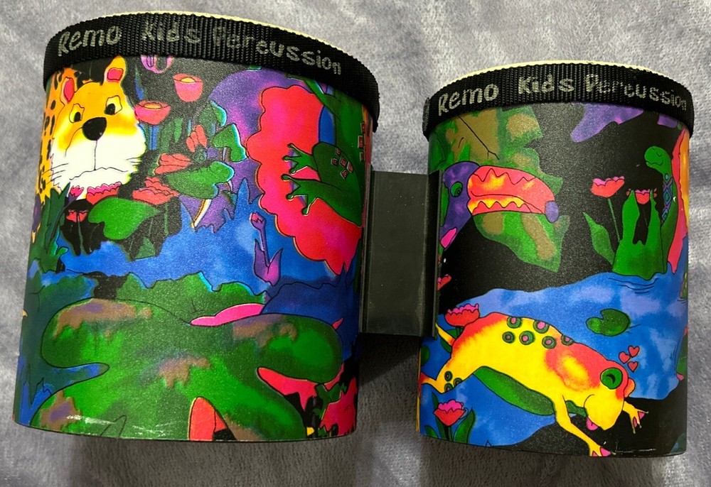 Remo Kid's Percussion Rain Forest Bongos