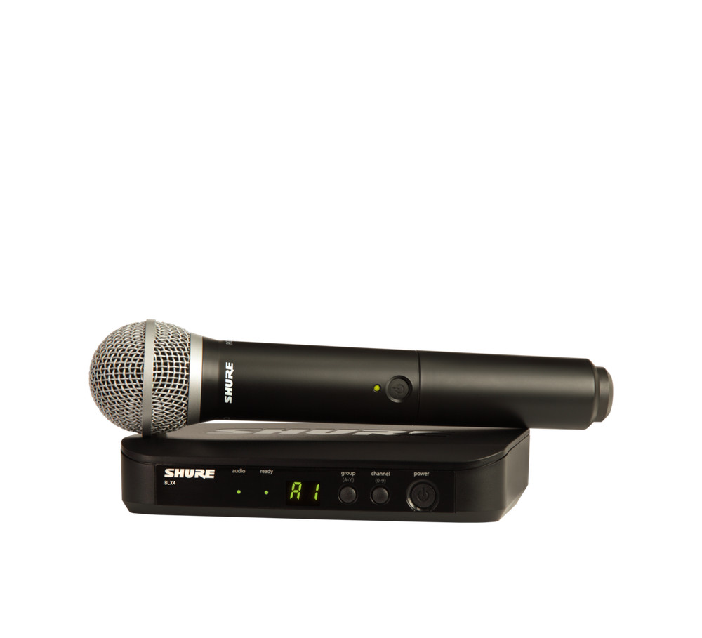 Shure BLX24/PG58 BLX Series Single-Channel Wireless Microphone System