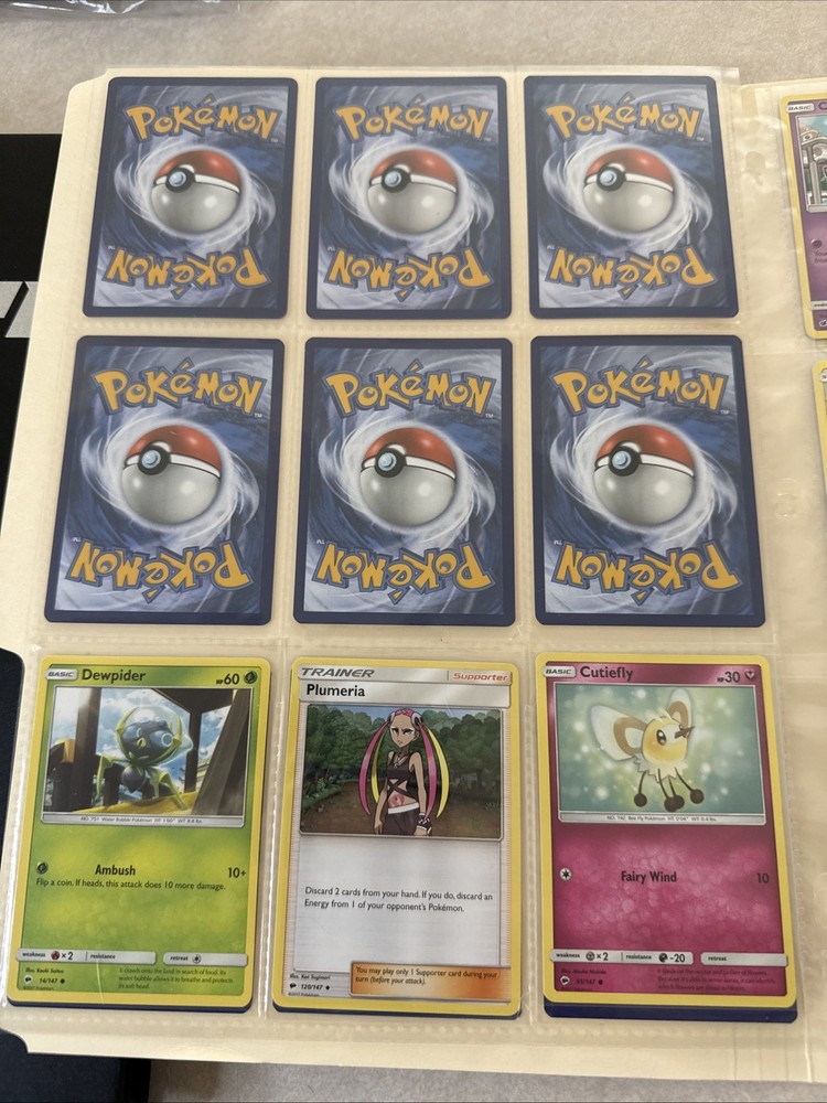 Pokemon Burning Shadows Base Set Lot