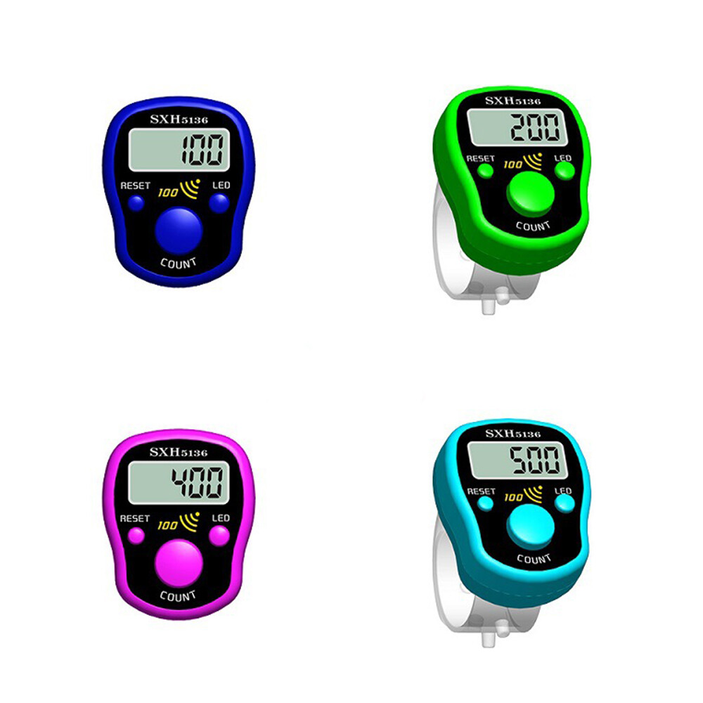 Mini LCD Electronic Digital Finger Hand Held Tally Counter Ring Digital Clicker