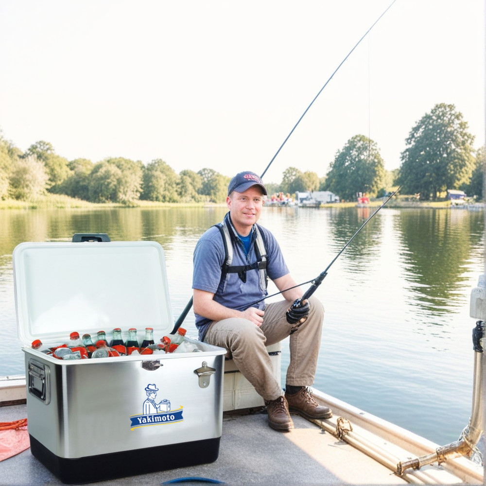 Yakimoto Personalized Retro Wagons Legacy Cooler,54Qt Multi-function cooler